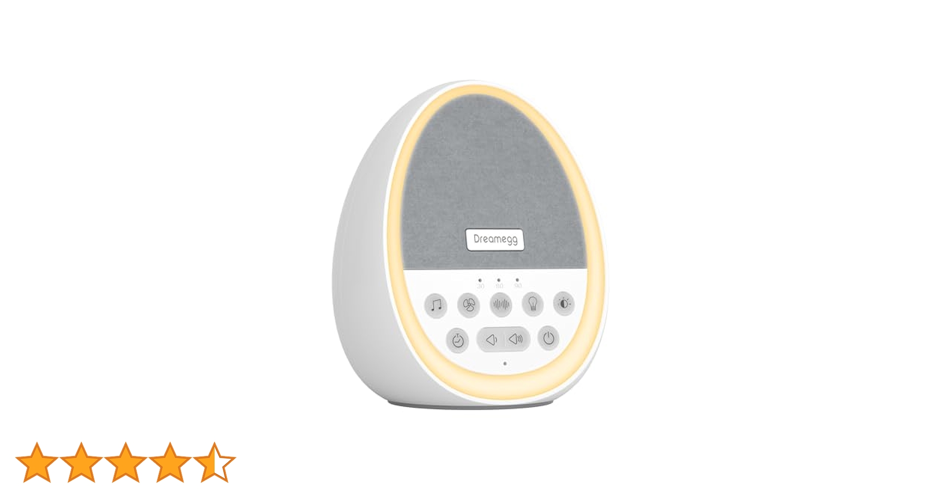Amazon.co.jp: Dreamegg ホワイトノイズマシン バッテリー内蔵